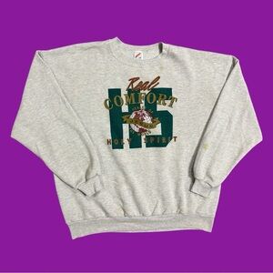 90s Jerzees “Real Comfort Holy Spirit” Sweatshirt